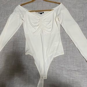 Express White Bodysuit